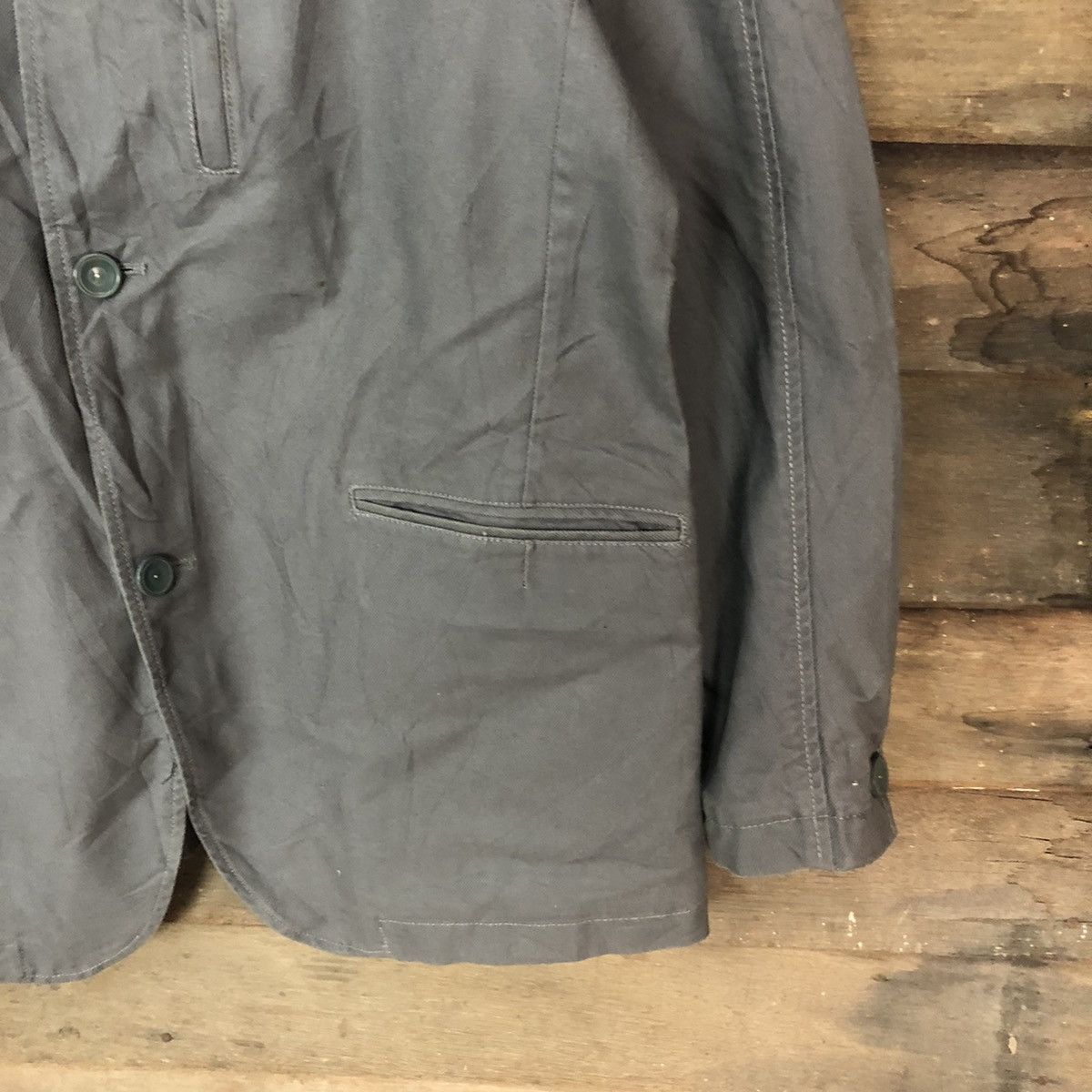 Japanese Brand × Mossimo Mossissue mossimo vintage Jacket Grey Colour #6850 Size US L / EU 52-54 / 3 - 5 Thumbnail