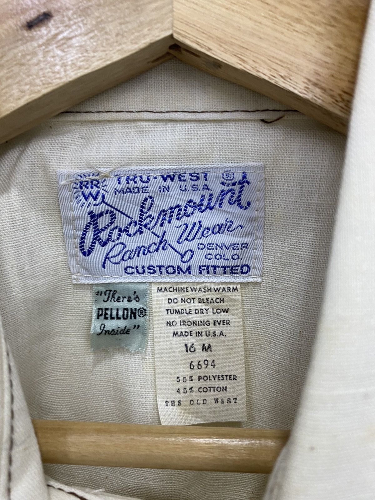 Rockmount Ranch Wear ROCKMOUNT RANCHWEAR MADE IN USA WESTERN BUTTON SHIRT Size US M / EU 48-50 / 2 - 10 Thumbnail