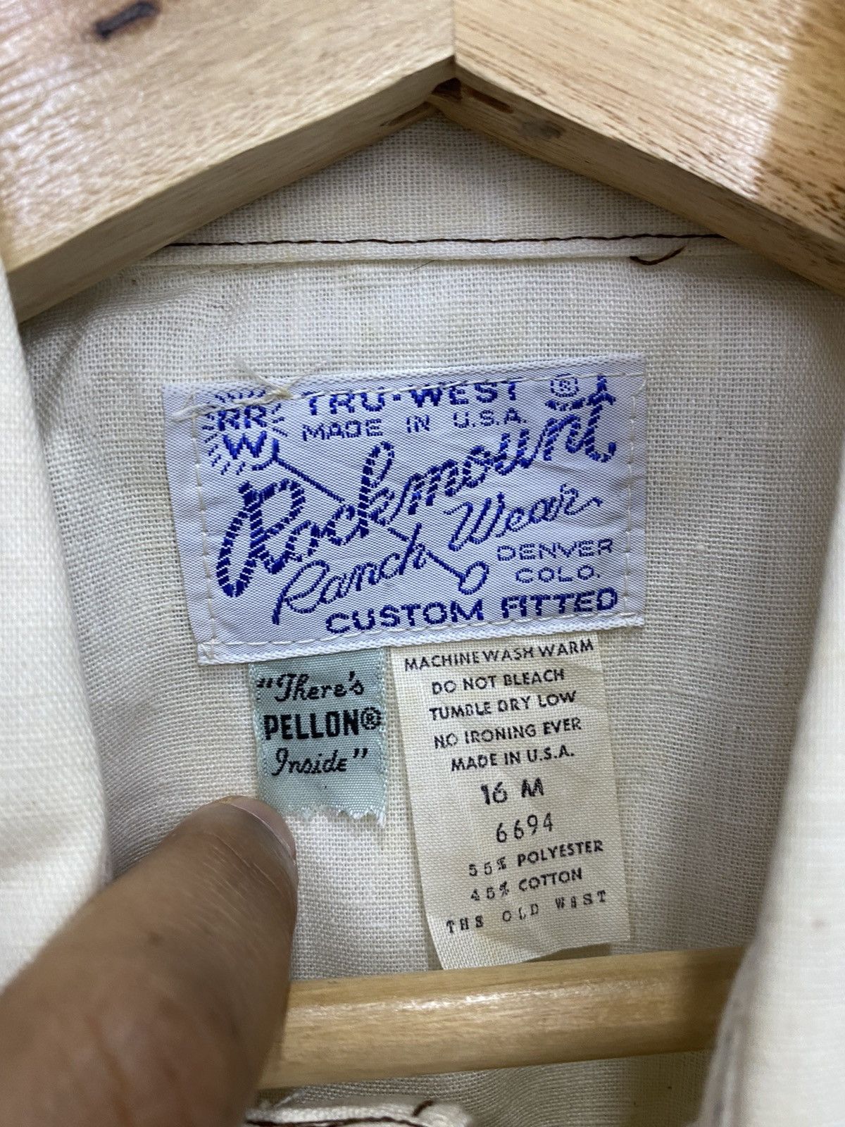 Rockmount Ranch Wear ROCKMOUNT RANCHWEAR MADE IN USA WESTERN BUTTON SHIRT Size US M / EU 48-50 / 2 - 8 Thumbnail