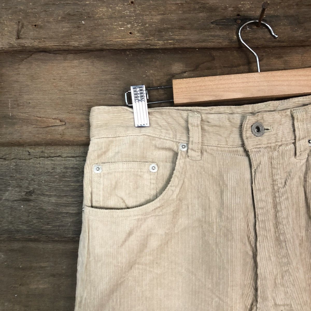 Uniqlo Uniqlo Corduroy Brown Casual Pants #6857 Size US 28 / EU 44 - 4 Thumbnail