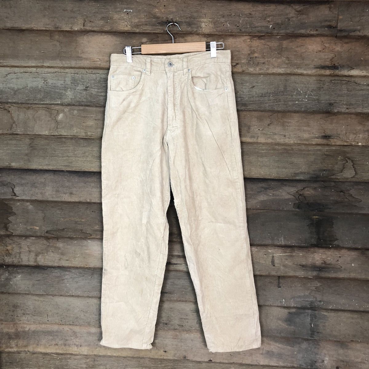 Uniqlo Corduroy Brown Casual Pants #6857