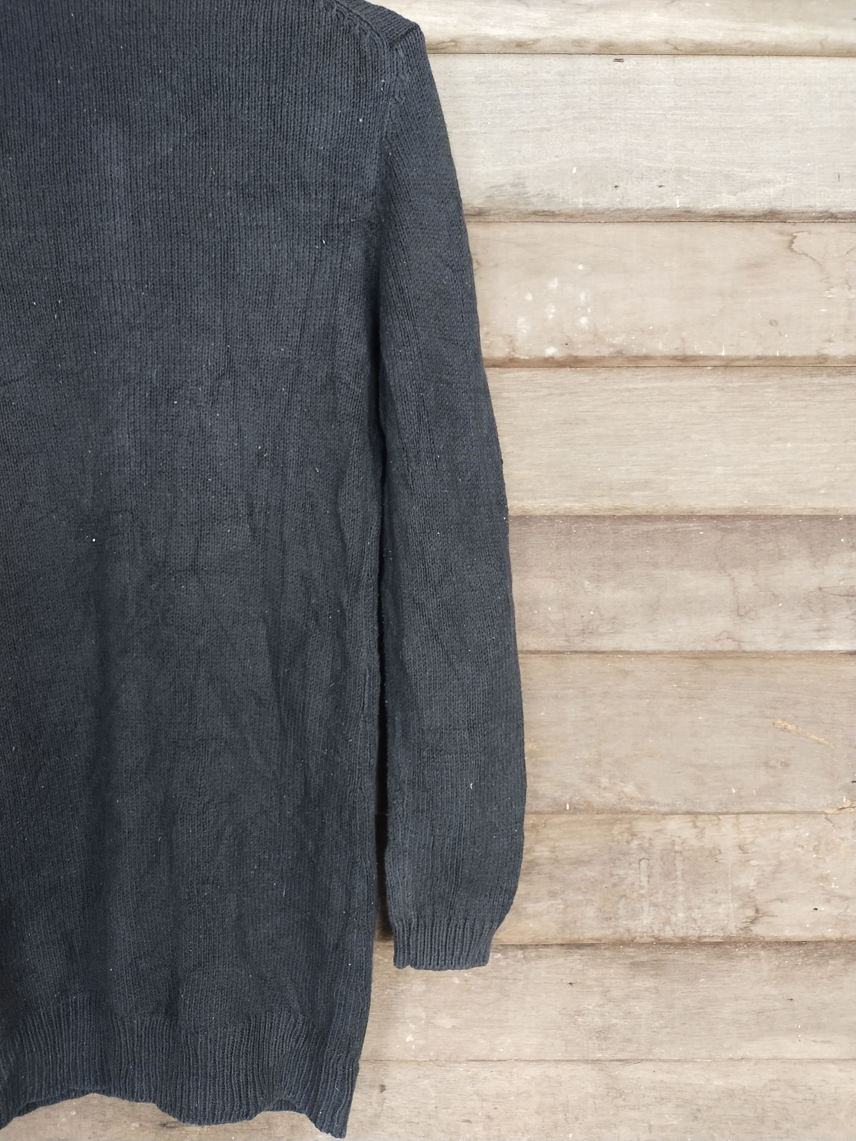 Japanese Brand × Uniqlo Uniqlo black cardigan #S211 Size L / US 10 / IT 46 - 8 Thumbnail