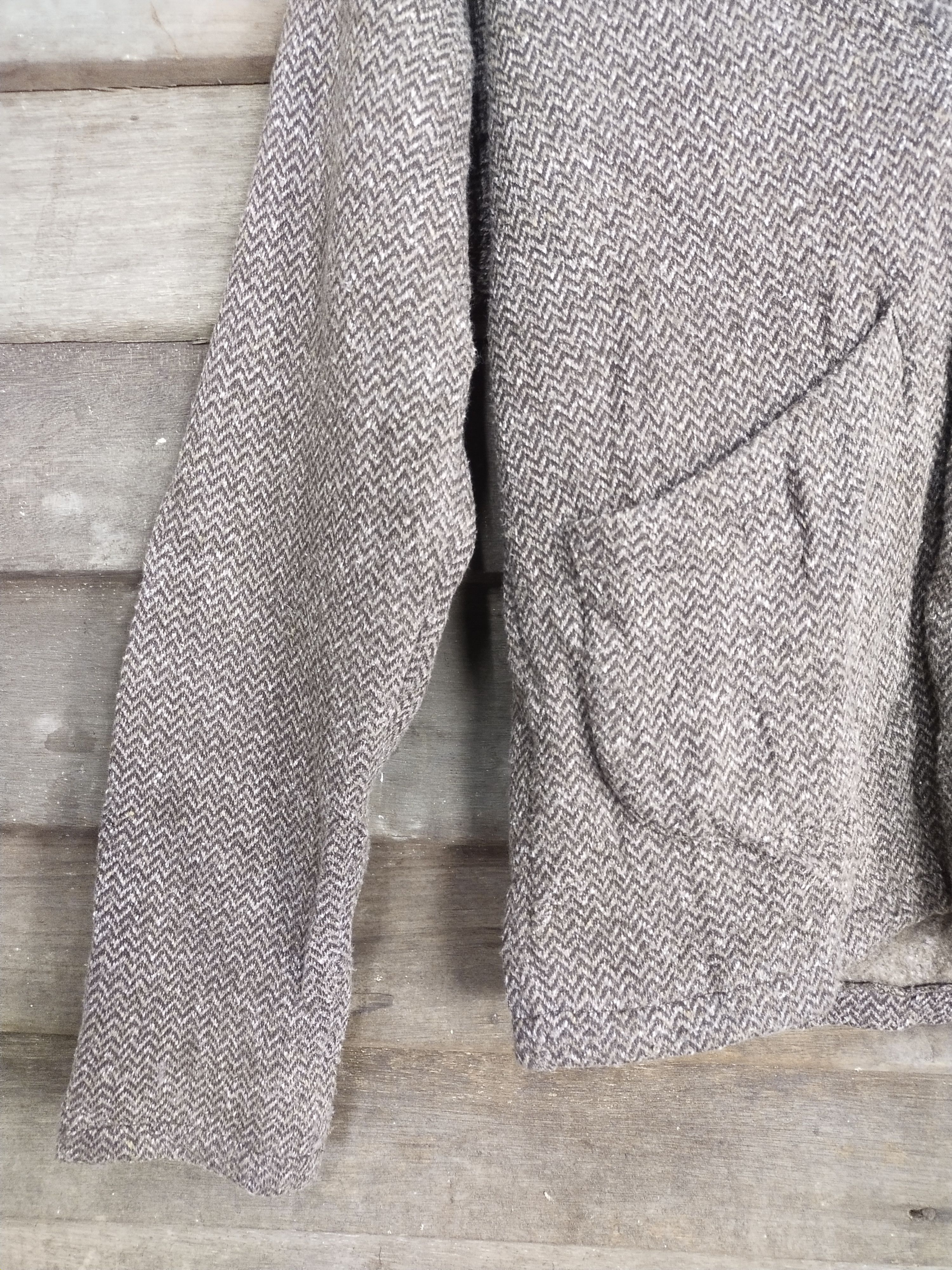 Japanese Brand Riday supply made in japan brown cardigan Jacket #S217 Size US S / EU 44-46 / 1 - 4 Thumbnail