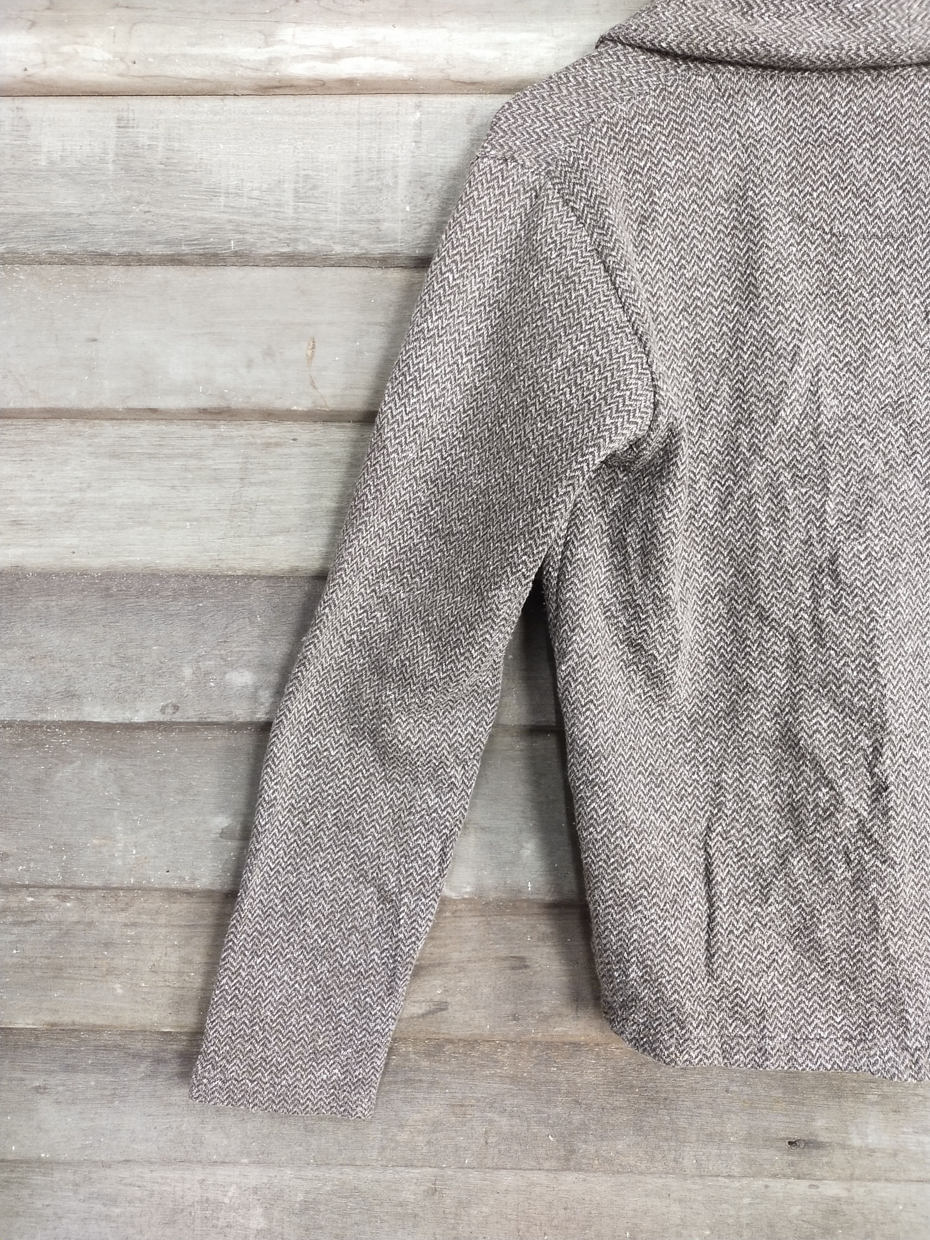 Japanese Brand Riday supply made in japan brown cardigan Jacket #S217 Size US S / EU 44-46 / 1 - 12 Thumbnail