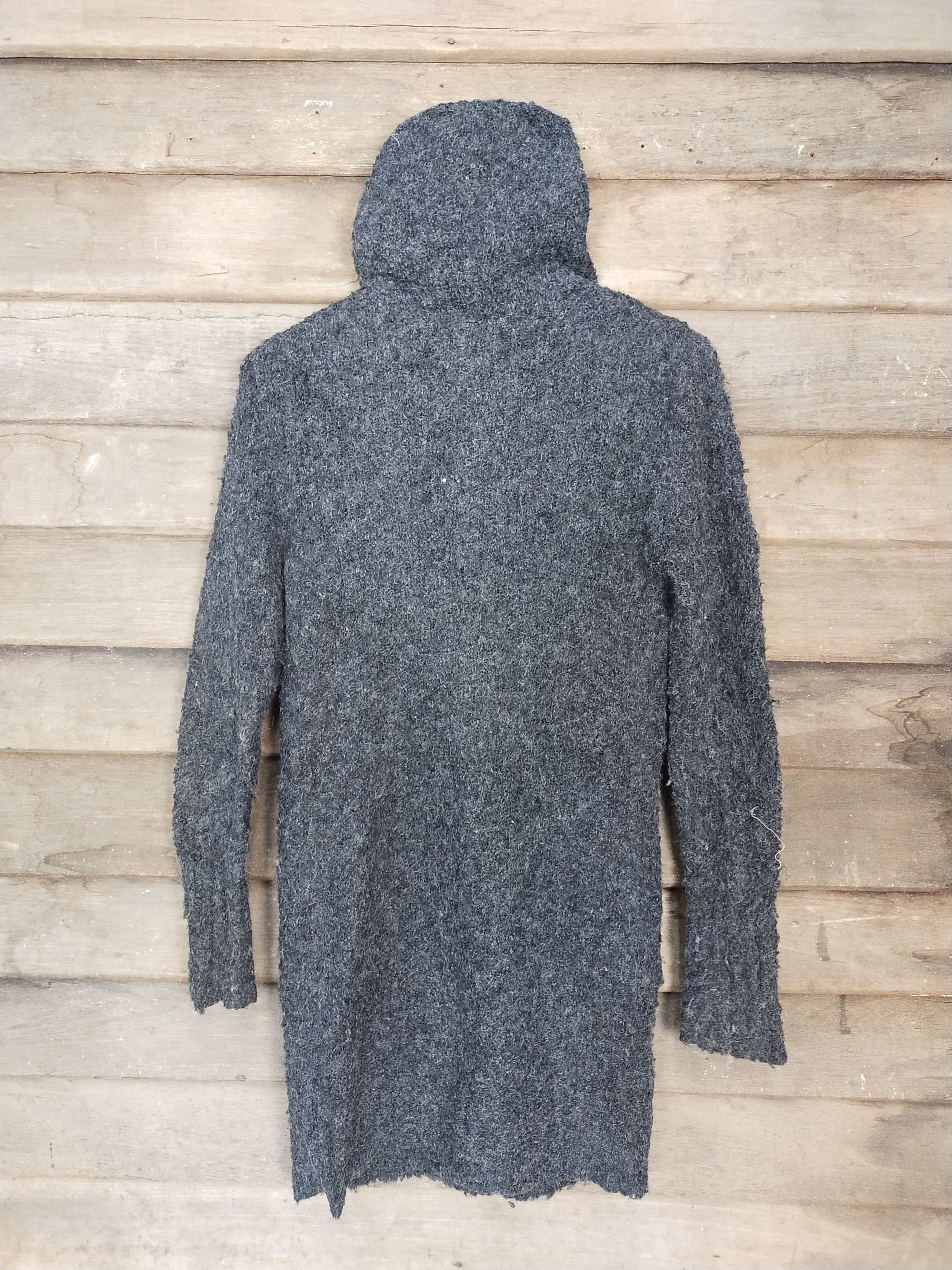 Japanese Brand Cornflake big button black cardigan #S220 Size M / US 6-8 / IT 42-44 - 9 Thumbnail