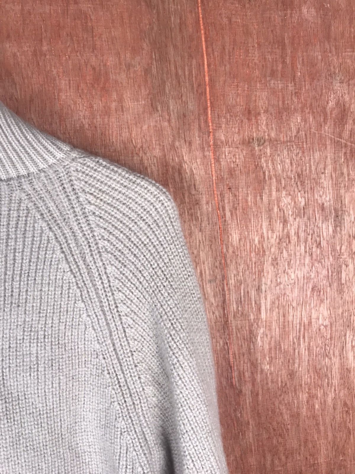 Homespun Knitwear × Japanese Brand Ginrei cardigan japan grey Knitwear #M014 Size US S / EU 44-46 / 1 - 12 Thumbnail