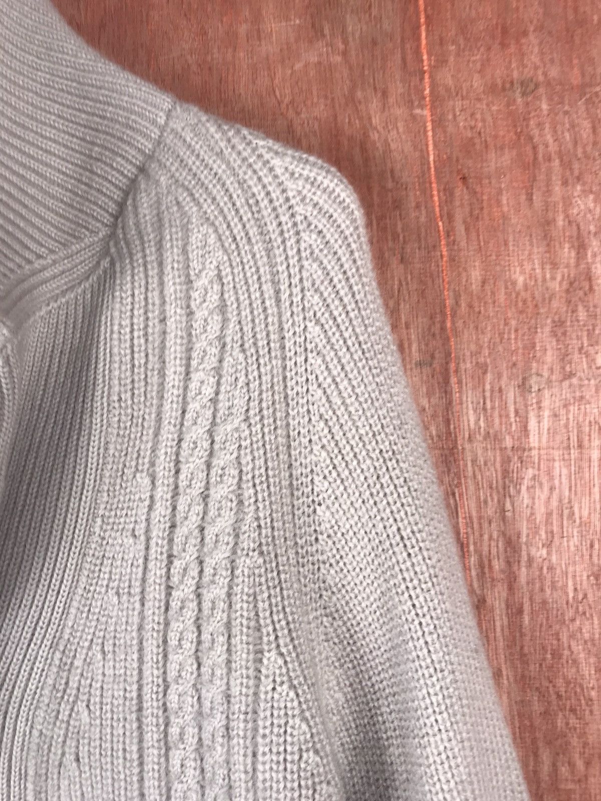 Homespun Knitwear × Japanese Brand Ginrei cardigan japan grey Knitwear #M014 Size US S / EU 44-46 / 1 - 6 Thumbnail