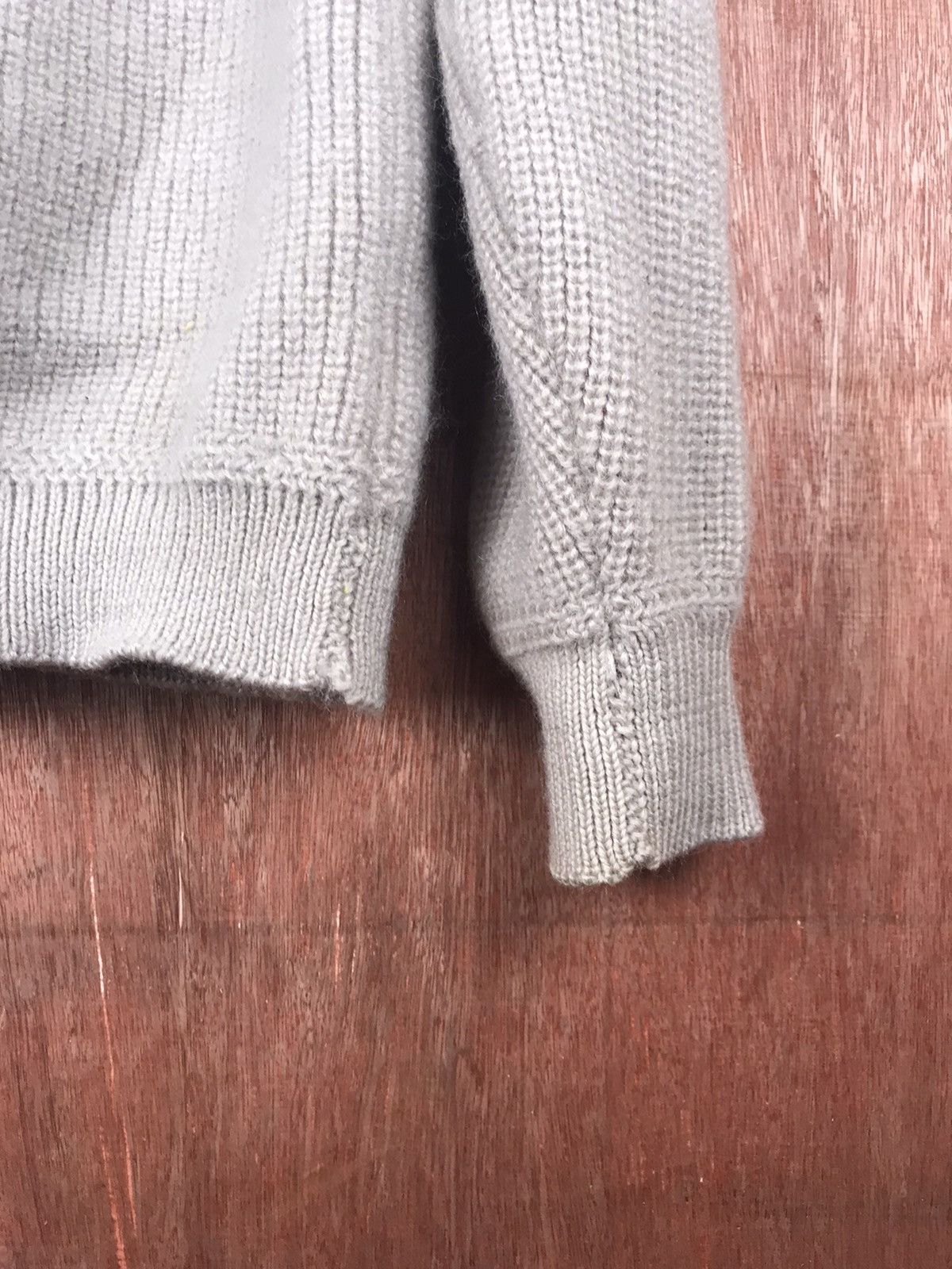 Homespun Knitwear × Japanese Brand Ginrei cardigan japan grey Knitwear #M014 Size US S / EU 44-46 / 1 - 11 Thumbnail