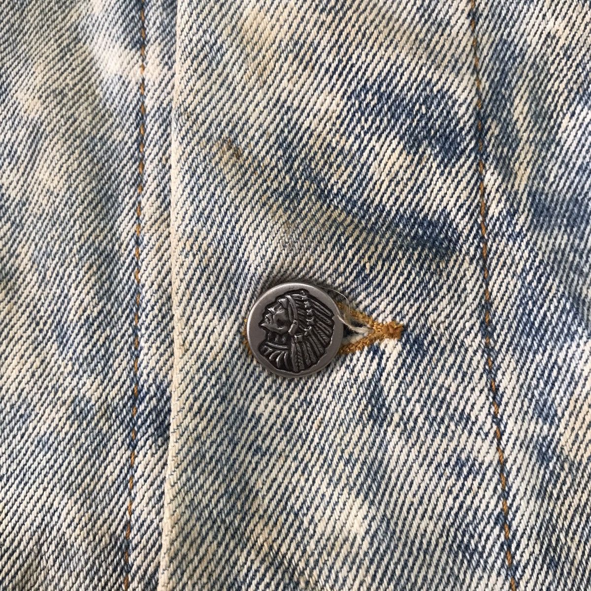 Japanese Brand Vtg YVES BOUTIQUE Denim Jacket Bleach Style Size US L / EU 52-54 / 3 - 7 Thumbnail