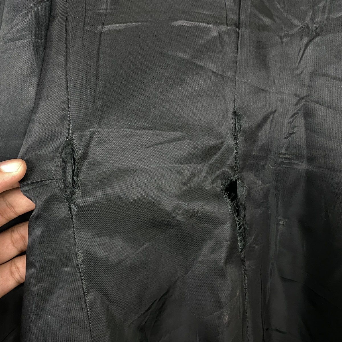 Japanese Brand × Yohji Yamamoto Yohji Yamamoto Long Jacket Size S / US 4 / IT 40 - 18 Thumbnail