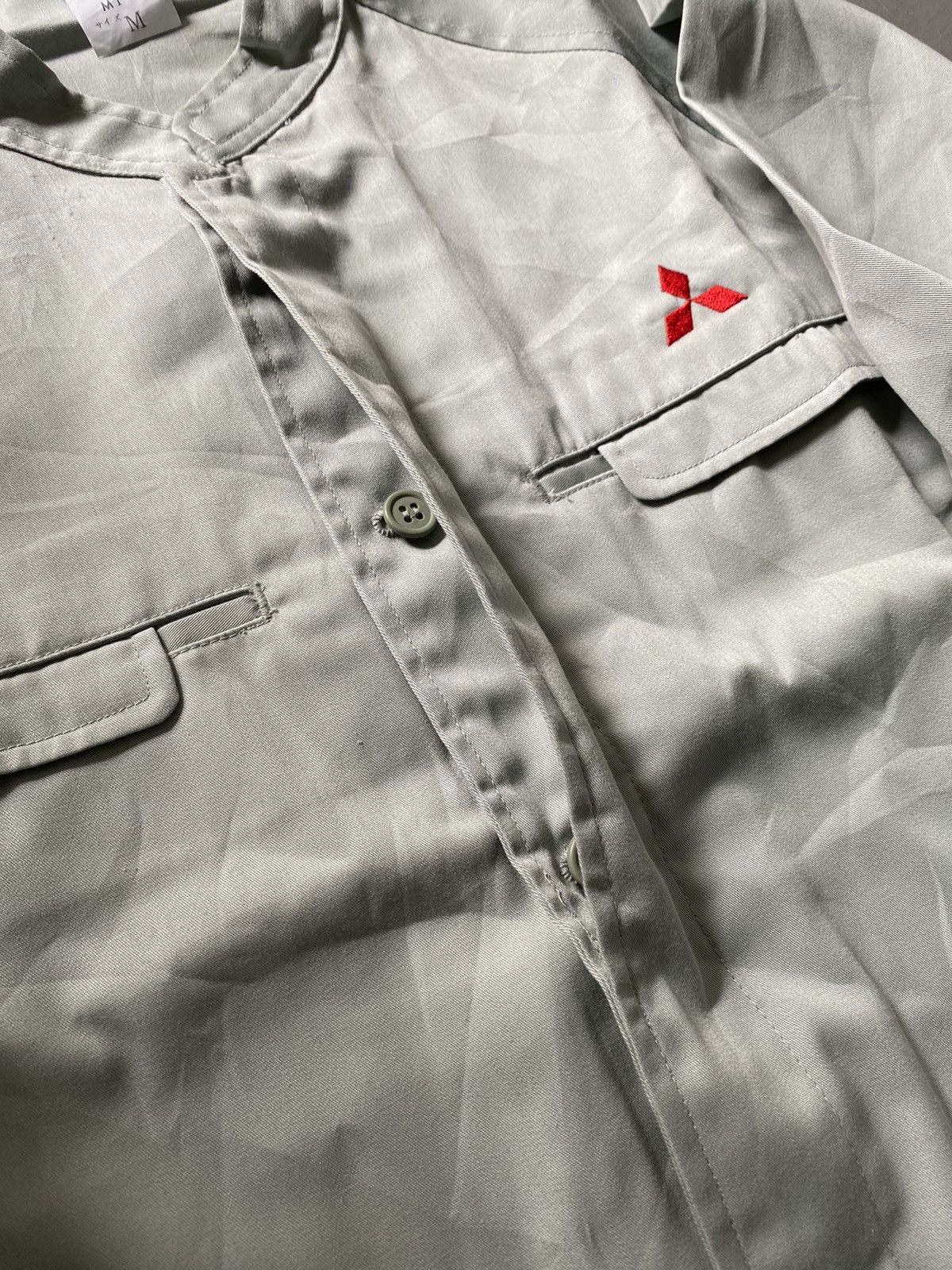 Japanese Brand Vintage ‘92 Mitsubishi Japanese MMC Work Wear Jacket Size US M / EU 48-50 / 2 - 11 Thumbnail