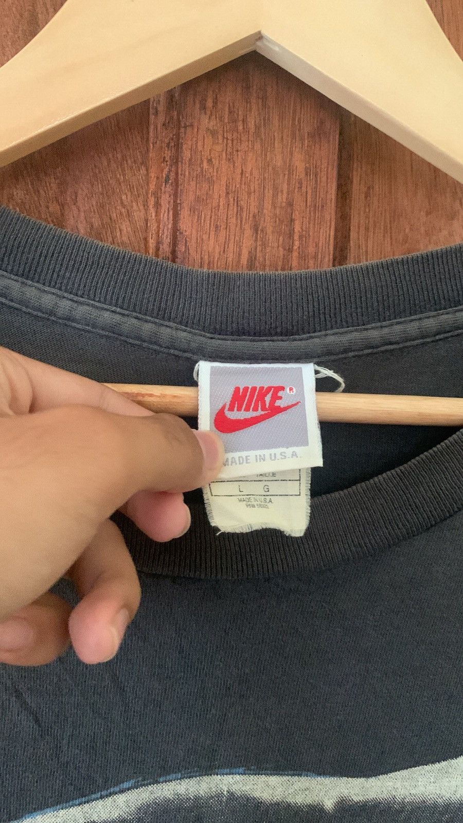 Nike rare vtg nike baskettball Size US XL / EU 56 / 4 - 2 Thumbnail