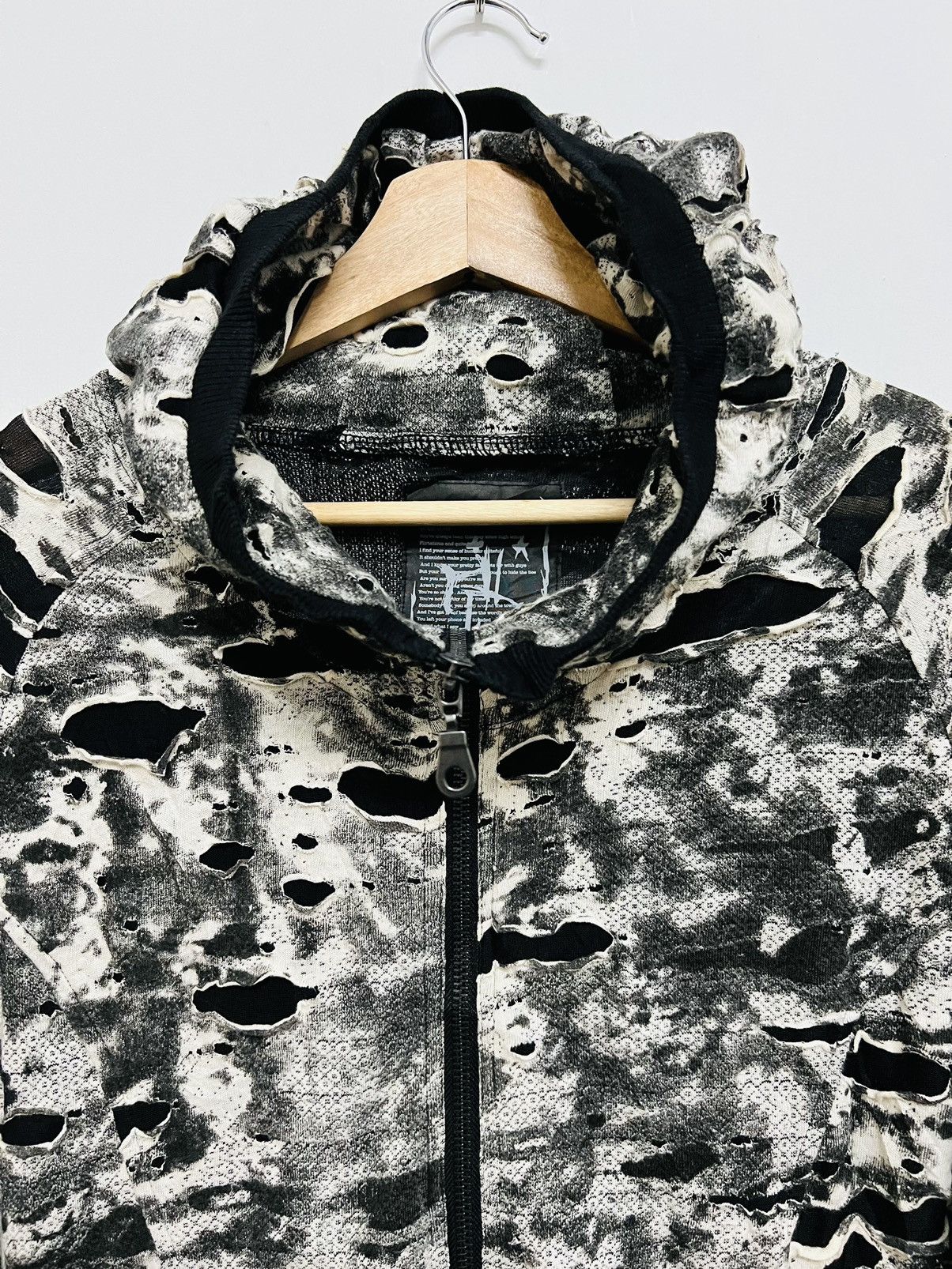 If Six Was Nine × Japanese Brand × Le Grande Bleu (L.G.B.) Rare Daily News Full Zip Hoodie Size US M / EU 48-50 / 2 - 5 Thumbnail