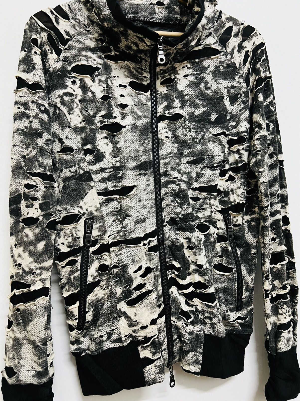 If Six Was Nine × Japanese Brand × Le Grande Bleu (L.G.B.) Rare Daily News Full Zip Hoodie Size US M / EU 48-50 / 2 - 3 Thumbnail