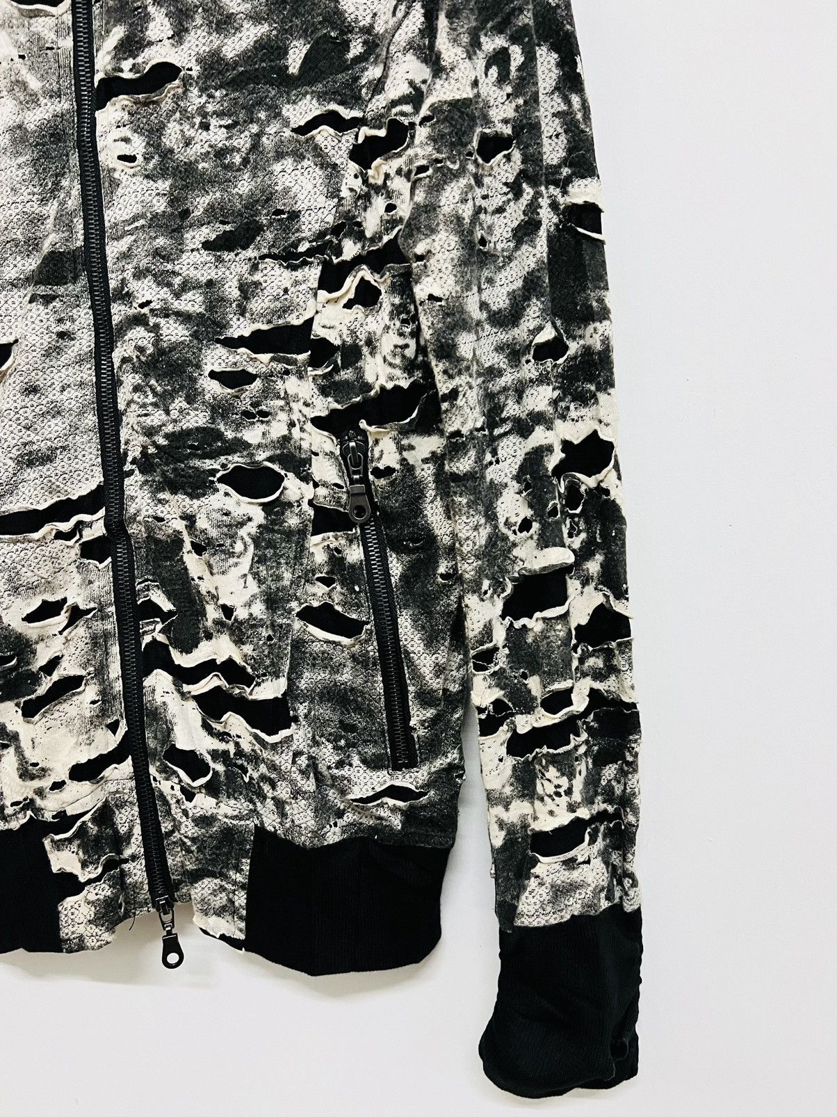 If Six Was Nine × Japanese Brand × Le Grande Bleu (L.G.B.) Rare Daily News Full Zip Hoodie Size US M / EU 48-50 / 2 - 4 Thumbnail