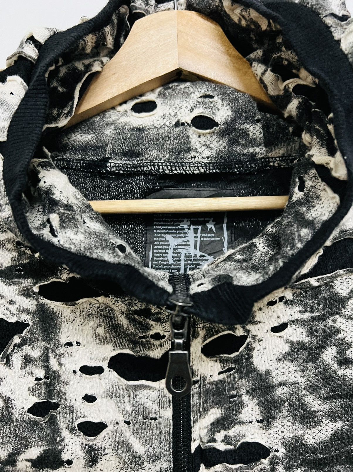 If Six Was Nine × Japanese Brand × Le Grande Bleu (L.G.B.) Rare Daily News Full Zip Hoodie Size US M / EU 48-50 / 2 - 8 Thumbnail