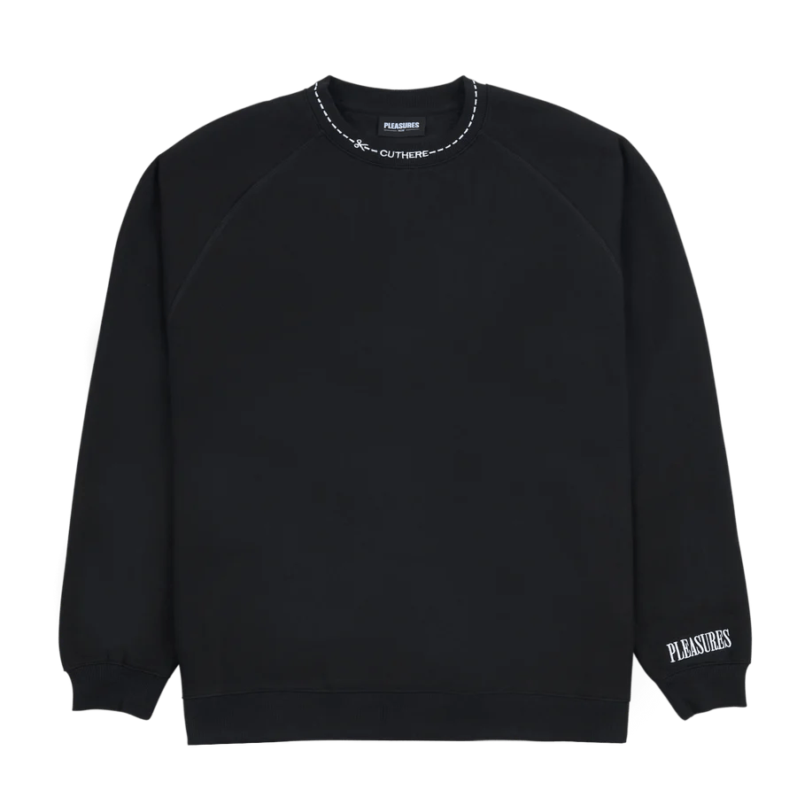 Cut Here Raglan Crewneck