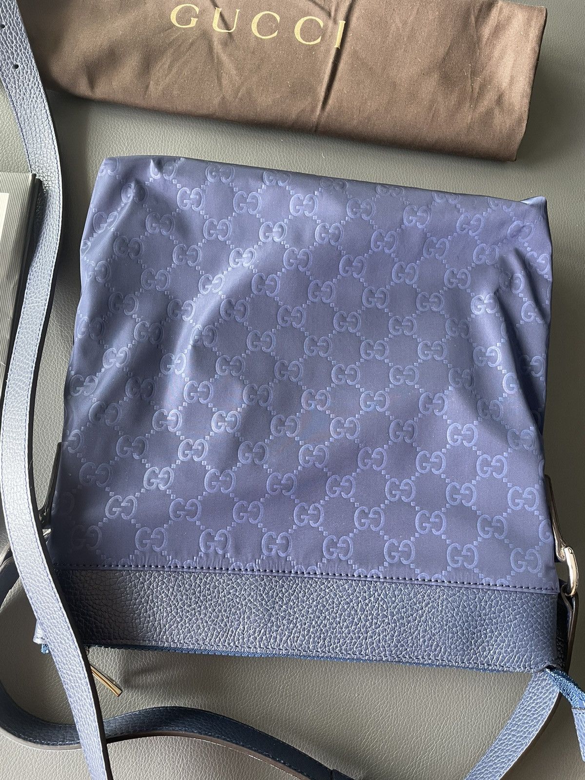 Gucci Runway LimitedEdition Brand New Rare Gucci Logo Leather Bag Size ONE SIZE - 19 Thumbnail