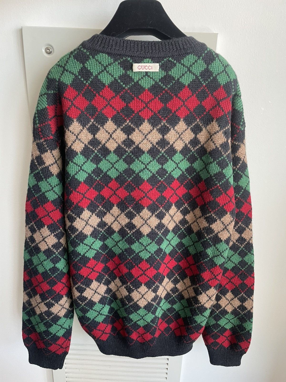 Gucci Super Runway Rare Brand New Oversized Alpaca Wool Sweater Size US XS / EU 42 / 0 - 2 Thumbnail