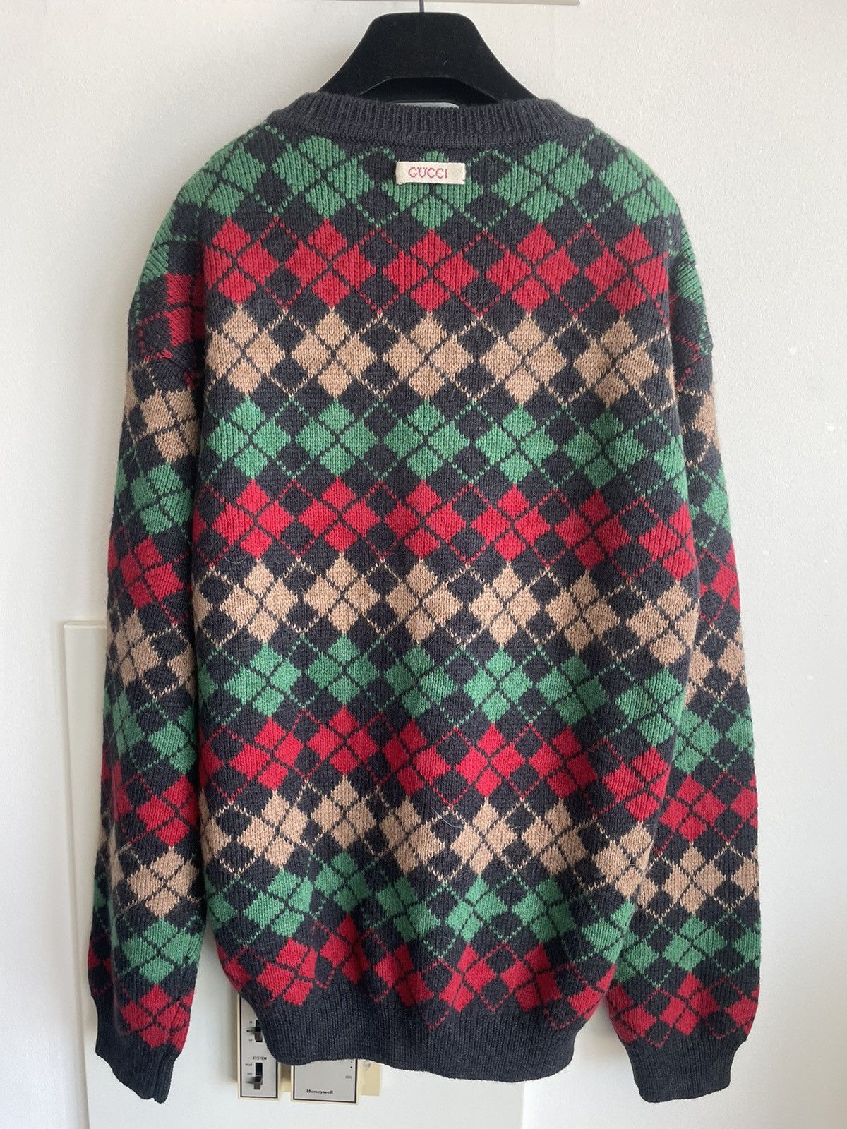 Gucci Super Runway Rare Brand New Oversized Alpaca Wool Sweater Size US XS / EU 42 / 0 - 20 Thumbnail