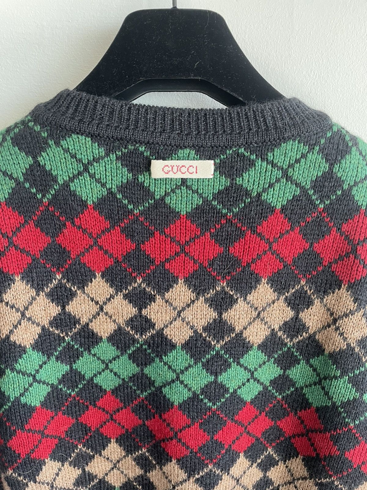 Gucci Super Runway Rare Brand New Oversized Alpaca Wool Sweater Size US M / EU 48-50 / 2 - 24 Thumbnail
