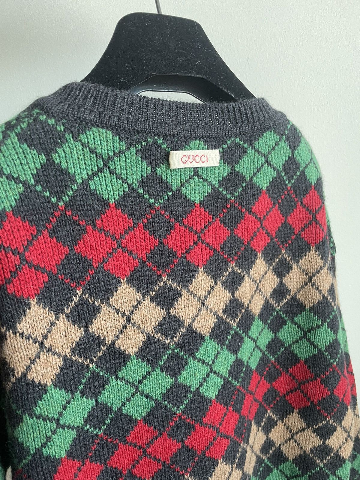 Gucci Super Runway Rare Brand New Oversized Alpaca Wool Sweater Size US M / EU 48-50 / 2 - 19 Thumbnail