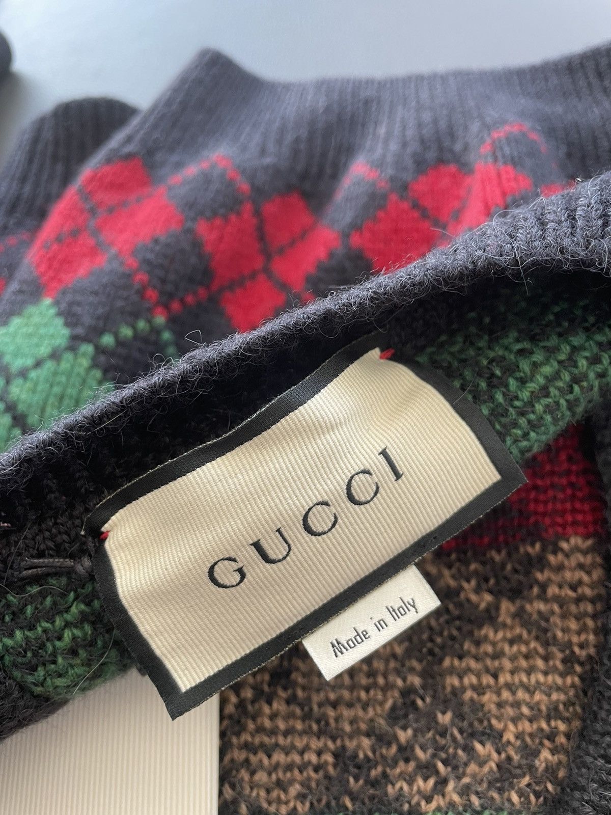 Gucci Super Runway Rare Brand New Oversized Alpaca Wool Sweater Size US M / EU 48-50 / 2 - 6 Thumbnail