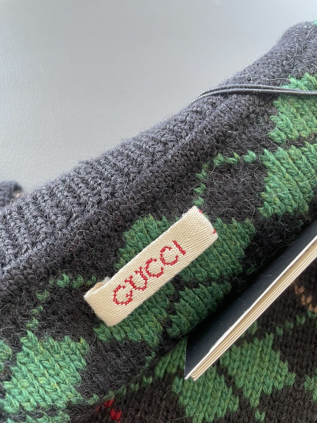 Gucci Super Runway Rare Brand New Oversized Alpaca Wool Sweater Size US M / EU 48-50 / 2 - 3 Thumbnail