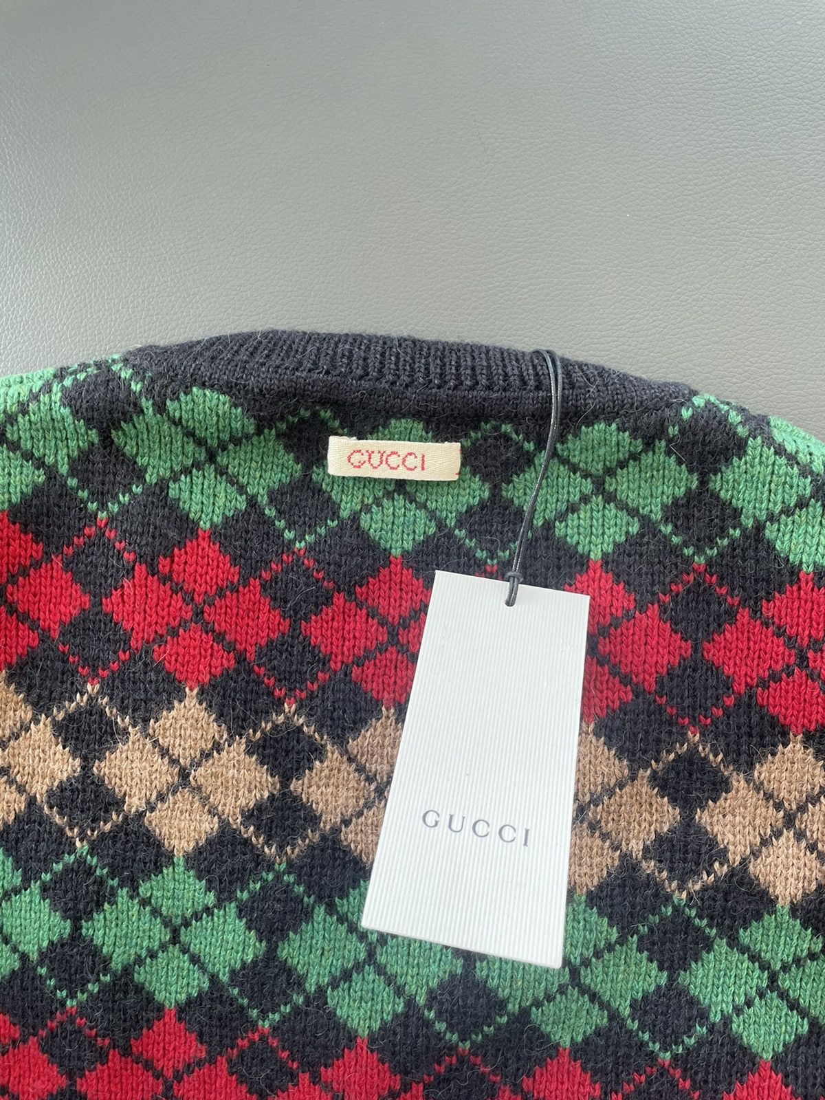 Gucci Super Runway Rare Brand New Oversized Alpaca Wool Sweater Size US M / EU 48-50 / 2 - 16 Thumbnail
