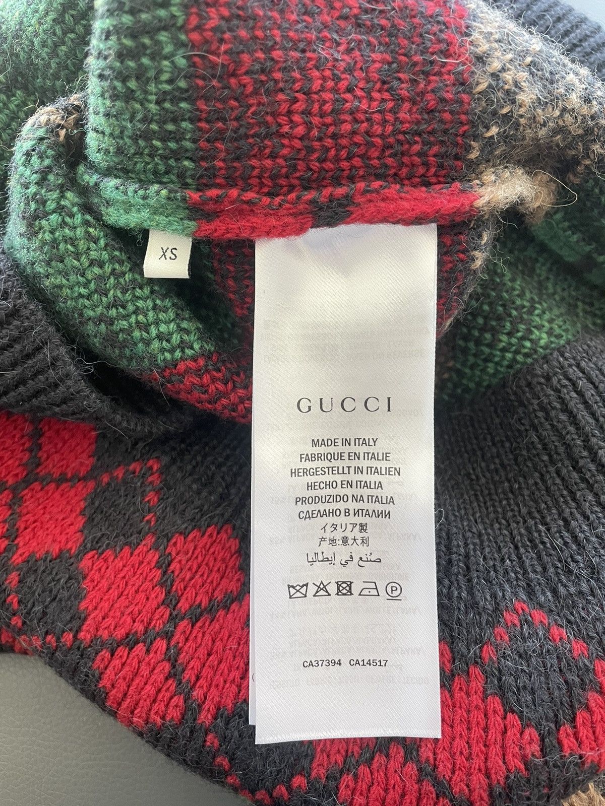 Gucci Super Runway Rare Brand New Oversized Alpaca Wool Sweater Size US M / EU 48-50 / 2 - 8 Thumbnail
