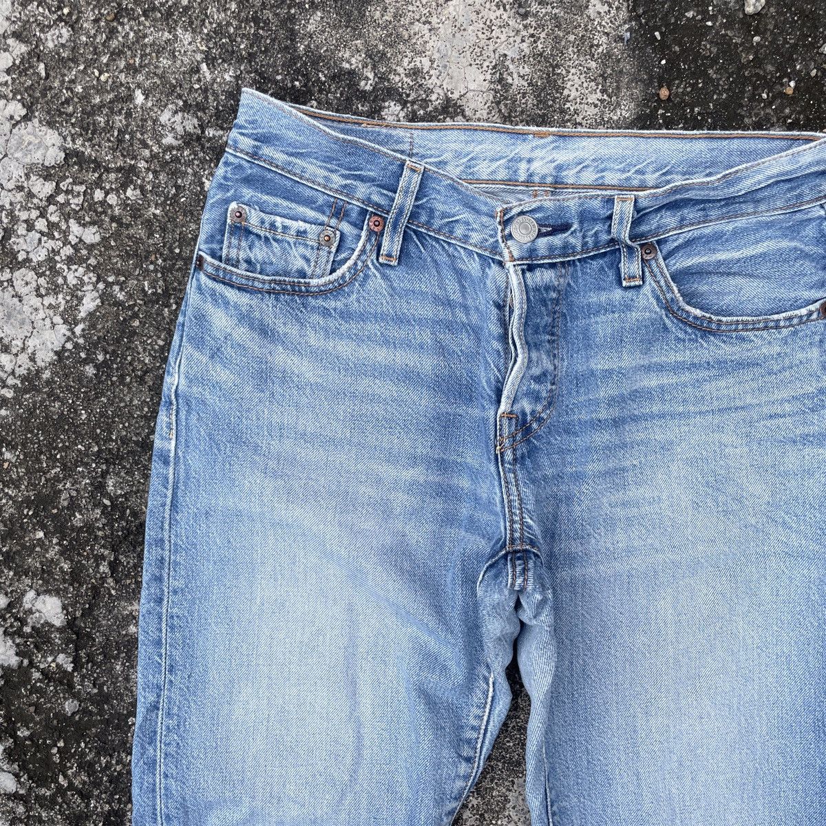 Levi's Vintage Levis Lot 501 Denim Jeans Size 29" - 3 Thumbnail