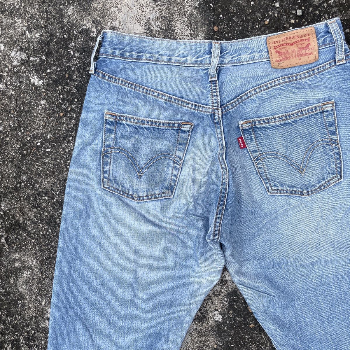 Levi's Vintage Levis Lot 501 Denim Jeans Size 29" - 9 Thumbnail
