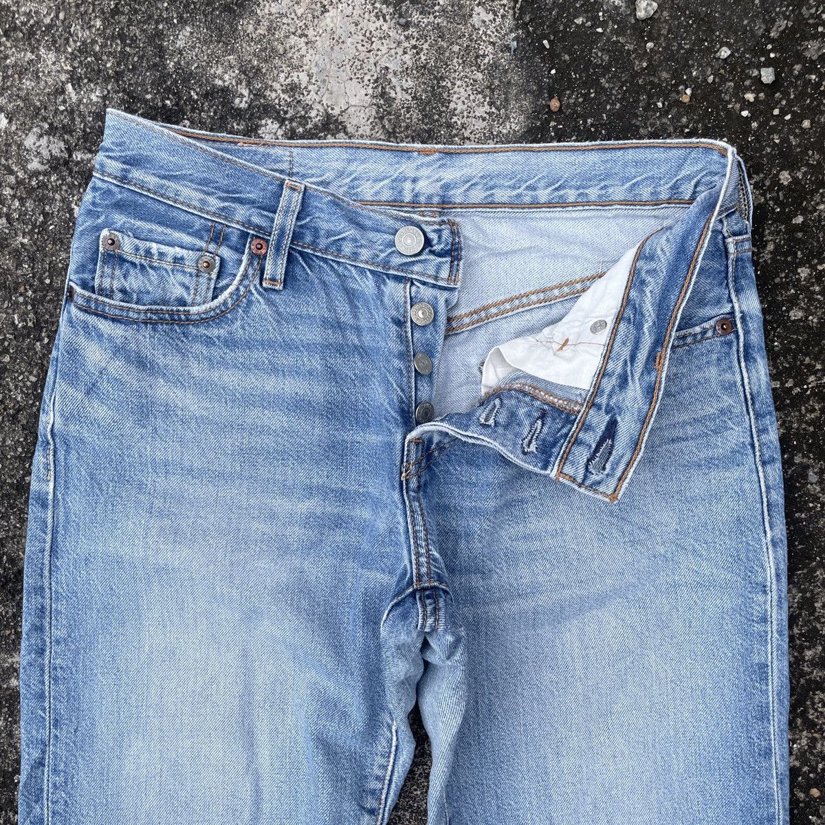 Levi's Vintage Levis Lot 501 Denim Jeans Size 29" - 5 Thumbnail
