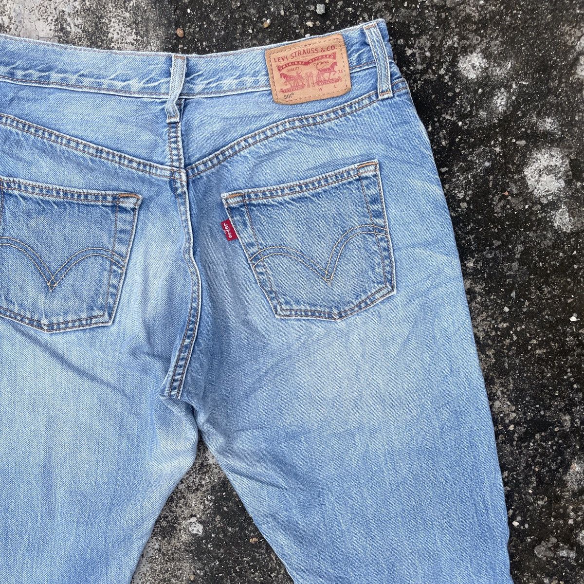Levi's Vintage Levis Lot 501 Denim Jeans Size 29" - 8 Thumbnail