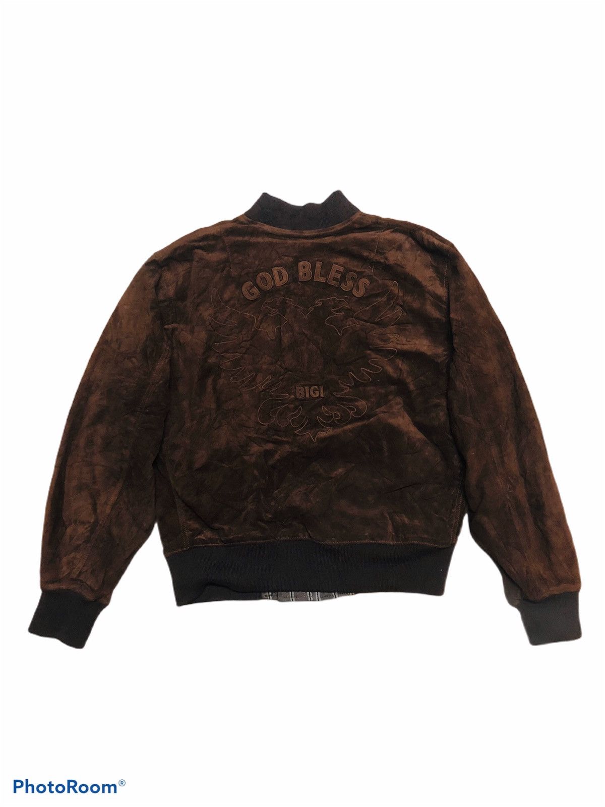BIGI MUST GONE🔥Vintage BIGI SUEDE Leather Varsity Men’s Bigi Size US M / EU 48-50 / 2 - 3 Thumbnail
