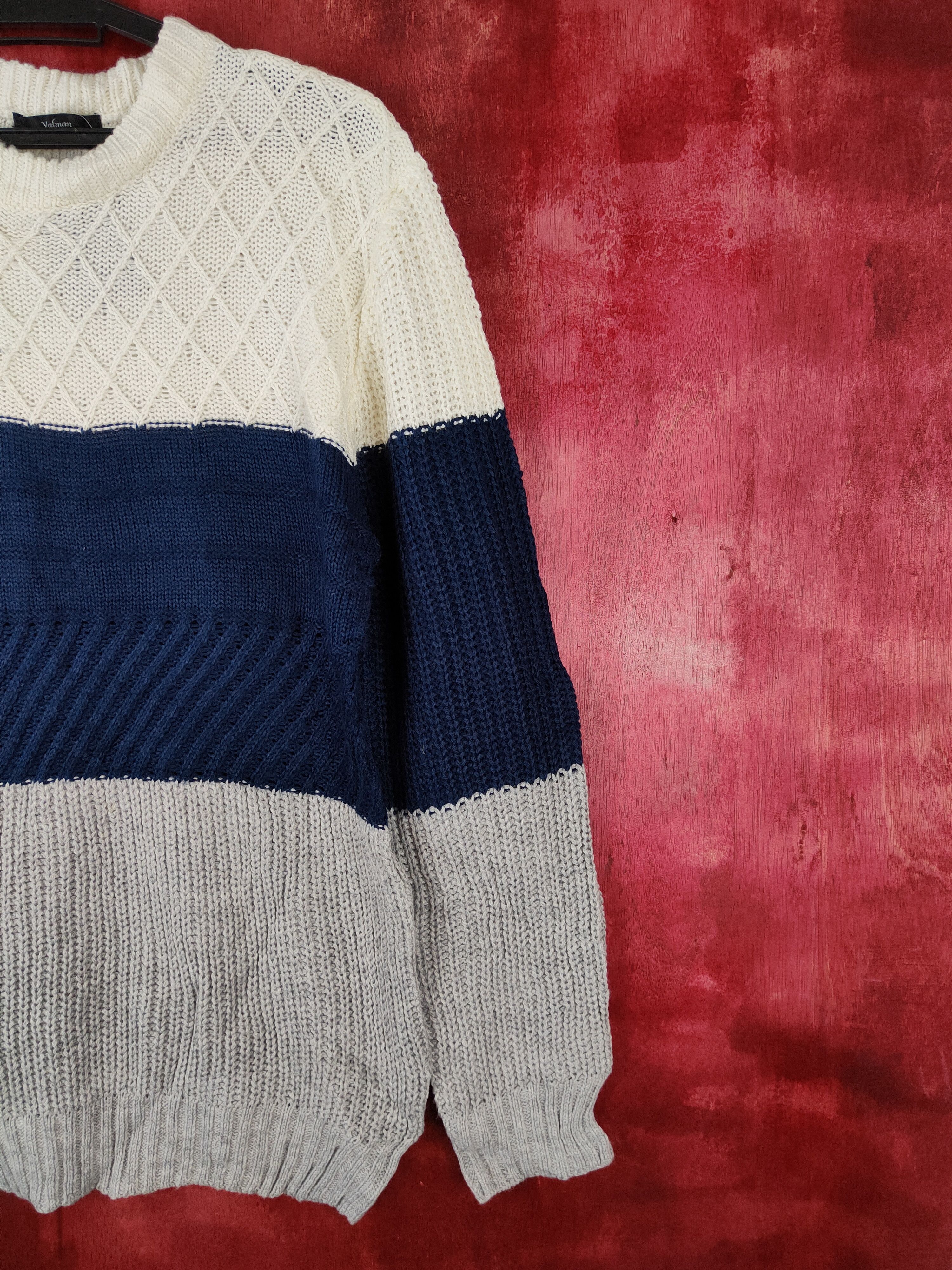 Japanese Brand × Vintage Valman White Knitwear #5170 Size US M / EU 48-50 / 2 - 4 Thumbnail