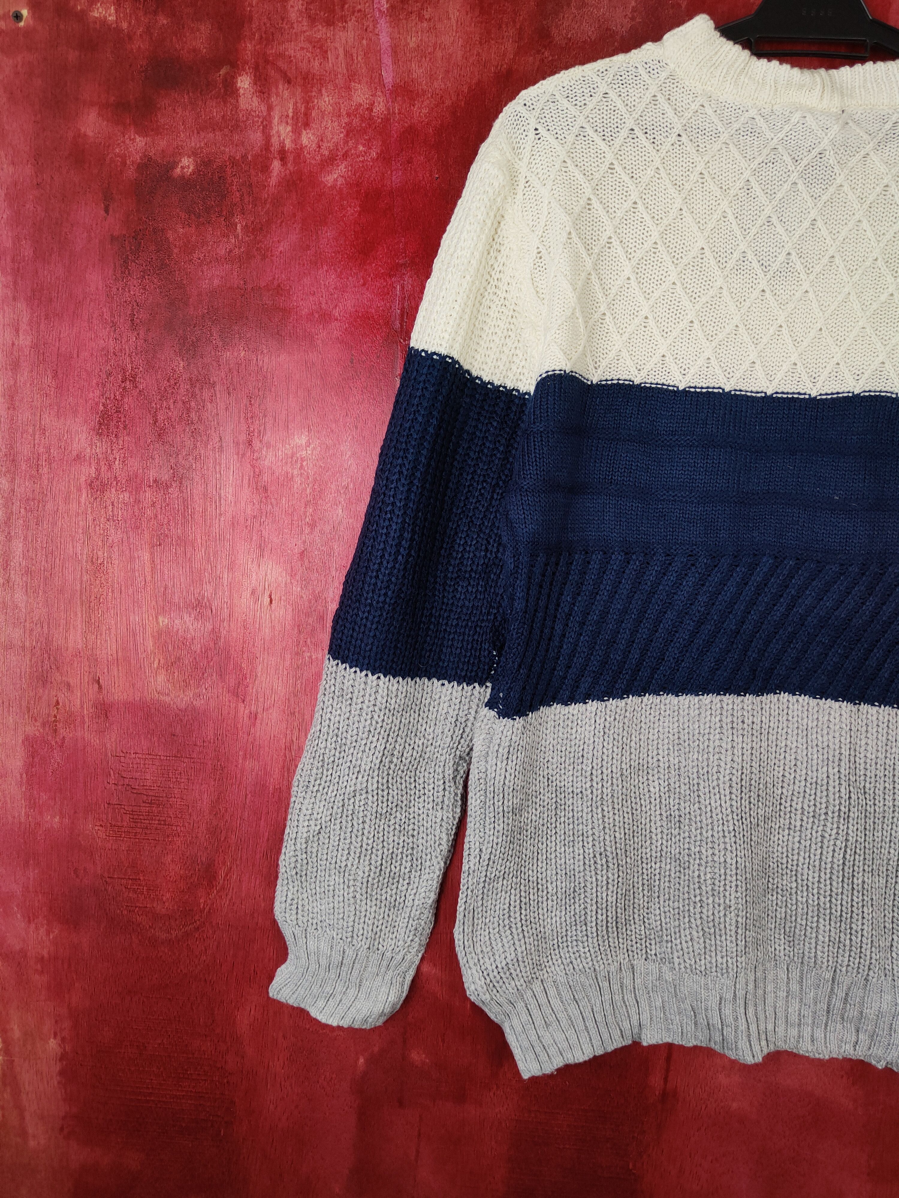 Japanese Brand × Vintage Valman White Knitwear #5170 Size US M / EU 48-50 / 2 - 6 Thumbnail