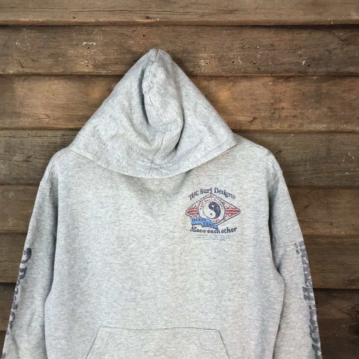 Japanese Brand T&C Surf Des Grey Hoodie #4769 Size US M / EU 48-50 / 2 - 4 Thumbnail