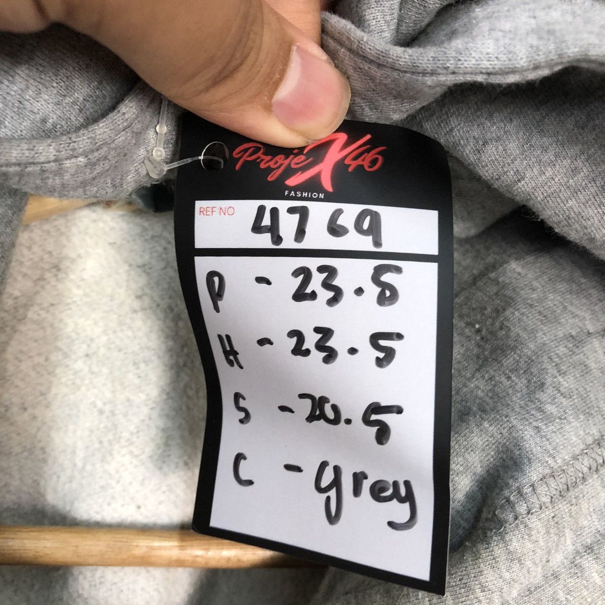 Japanese Brand T&C Surf Des Grey Hoodie #4769 Size US M / EU 48-50 / 2 - 12 Thumbnail
