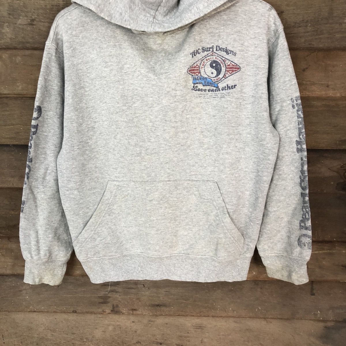 Japanese Brand T&C Surf Des Grey Hoodie #4769 Size US M / EU 48-50 / 2 - 5 Thumbnail