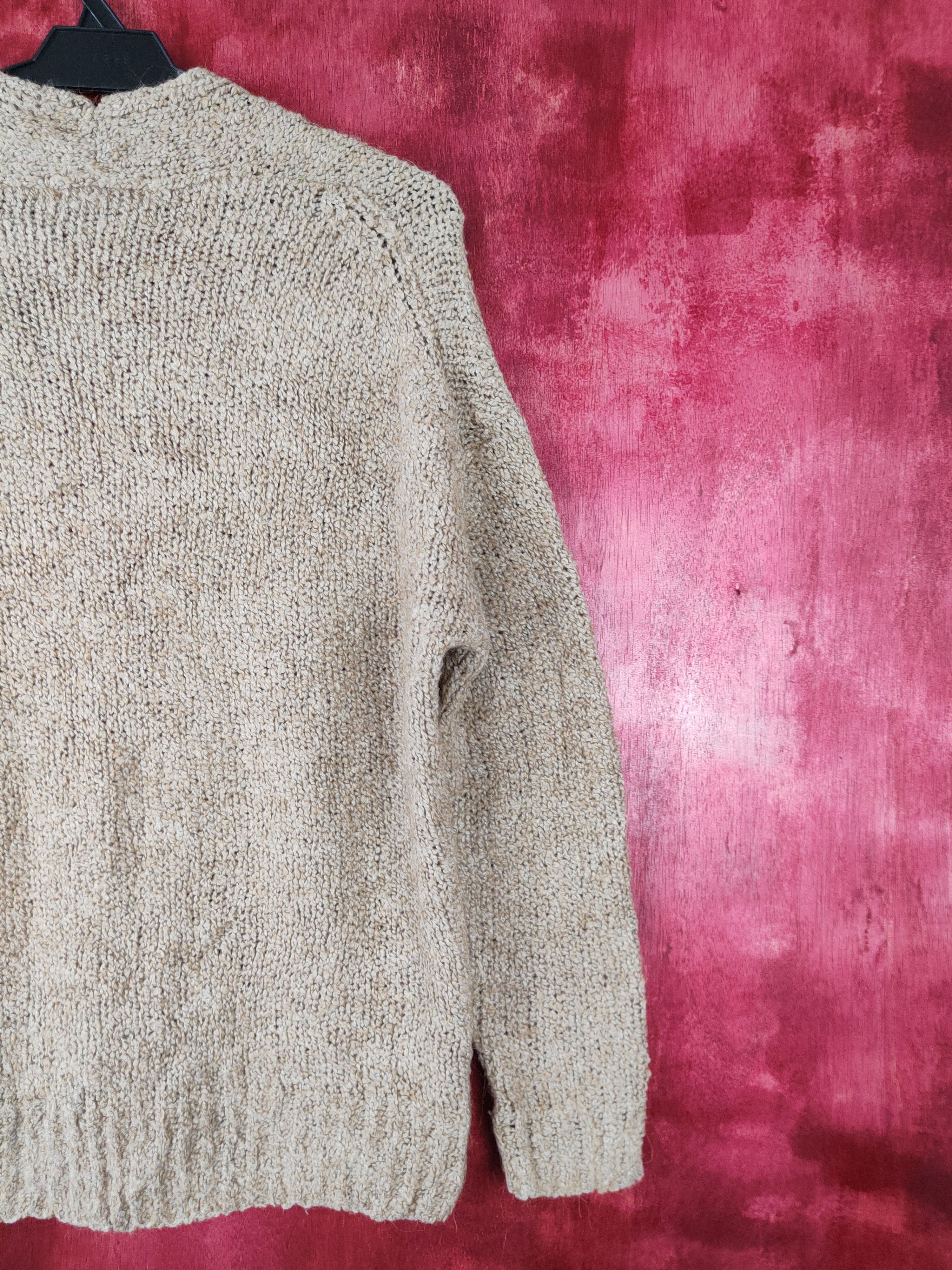 URBAN RESEARCH DOORS Urban Research Doors Brown Shag Shaggy Fur Knitwear #S374 Size M / US 6-8 / IT 42-44 - 7 Thumbnail