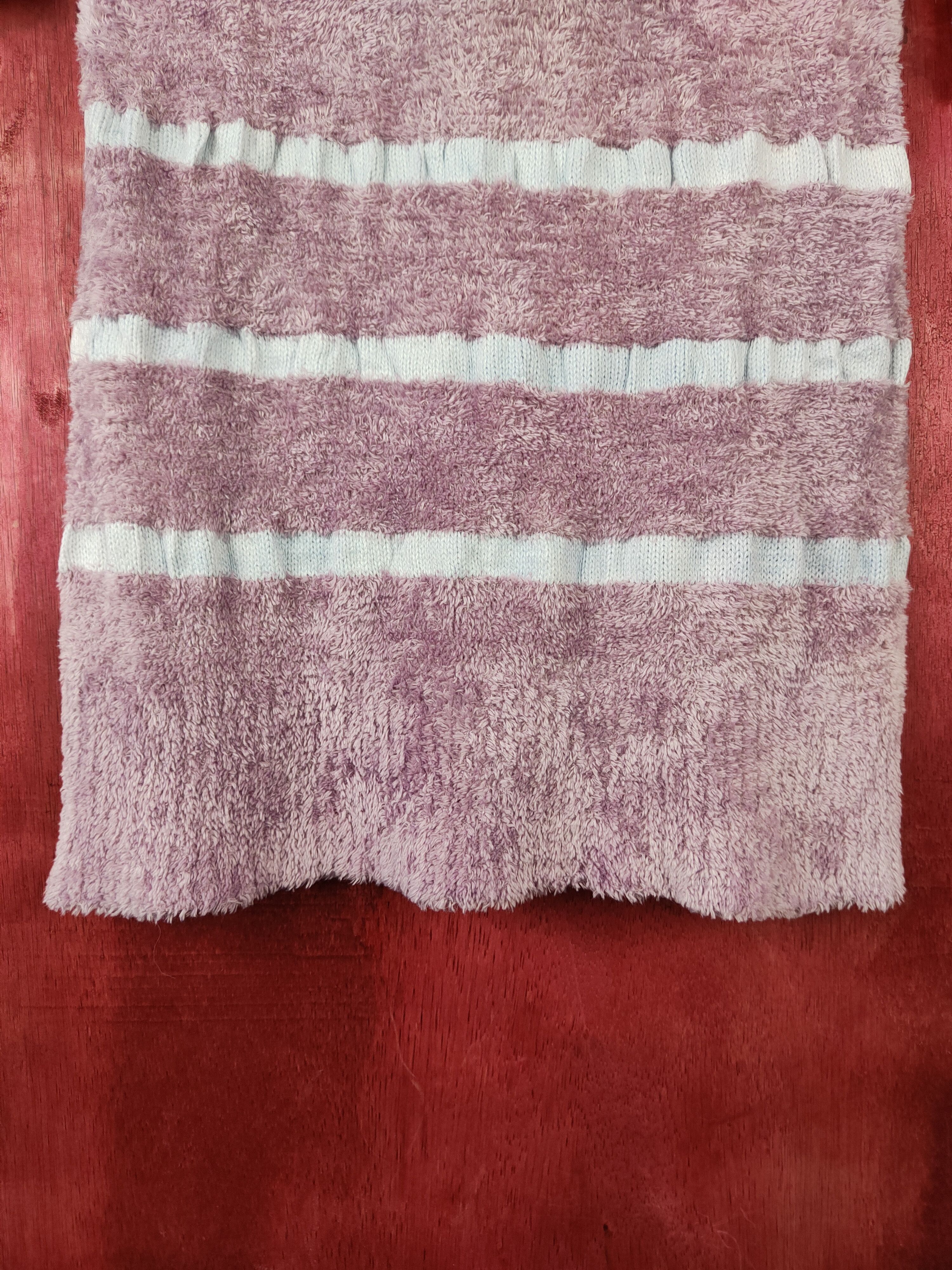 Japanese Brand × Other Afternoontea Wardrobe Purple Shag Shaggy Fur Knitwear #S371 Size M / US 6-8 / IT 42-44 - 9 Thumbnail