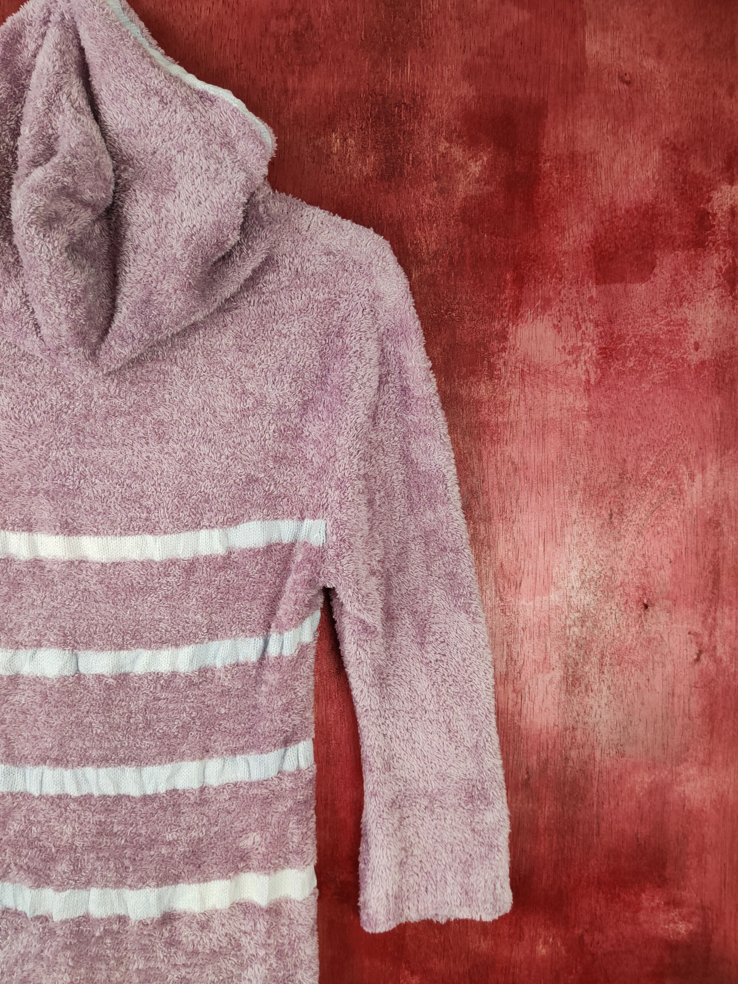Japanese Brand × Other Afternoontea Wardrobe Purple Shag Shaggy Fur Knitwear #S371 Size M / US 6-8 / IT 42-44 - 8 Thumbnail