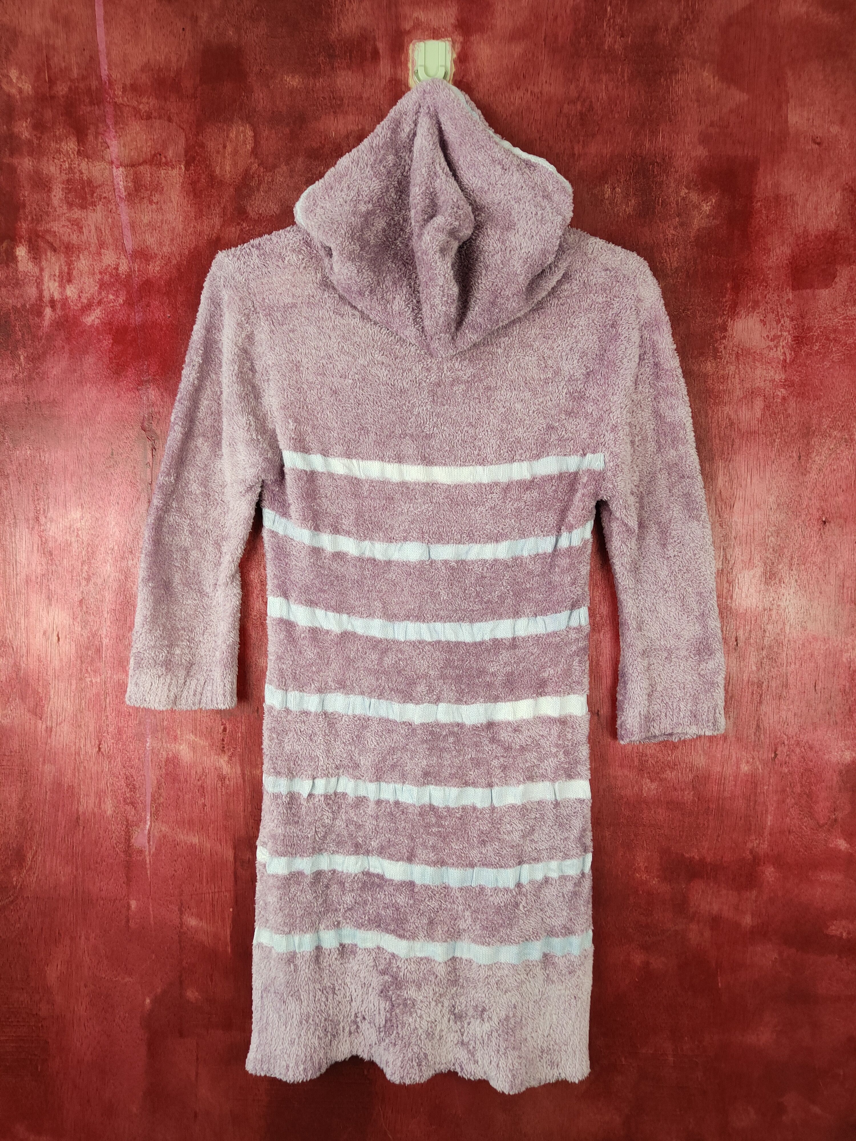 Japanese Brand × Other Afternoontea Wardrobe Purple Shag Shaggy Fur Knitwear #S371 Size M / US 6-8 / IT 42-44 - 6 Thumbnail