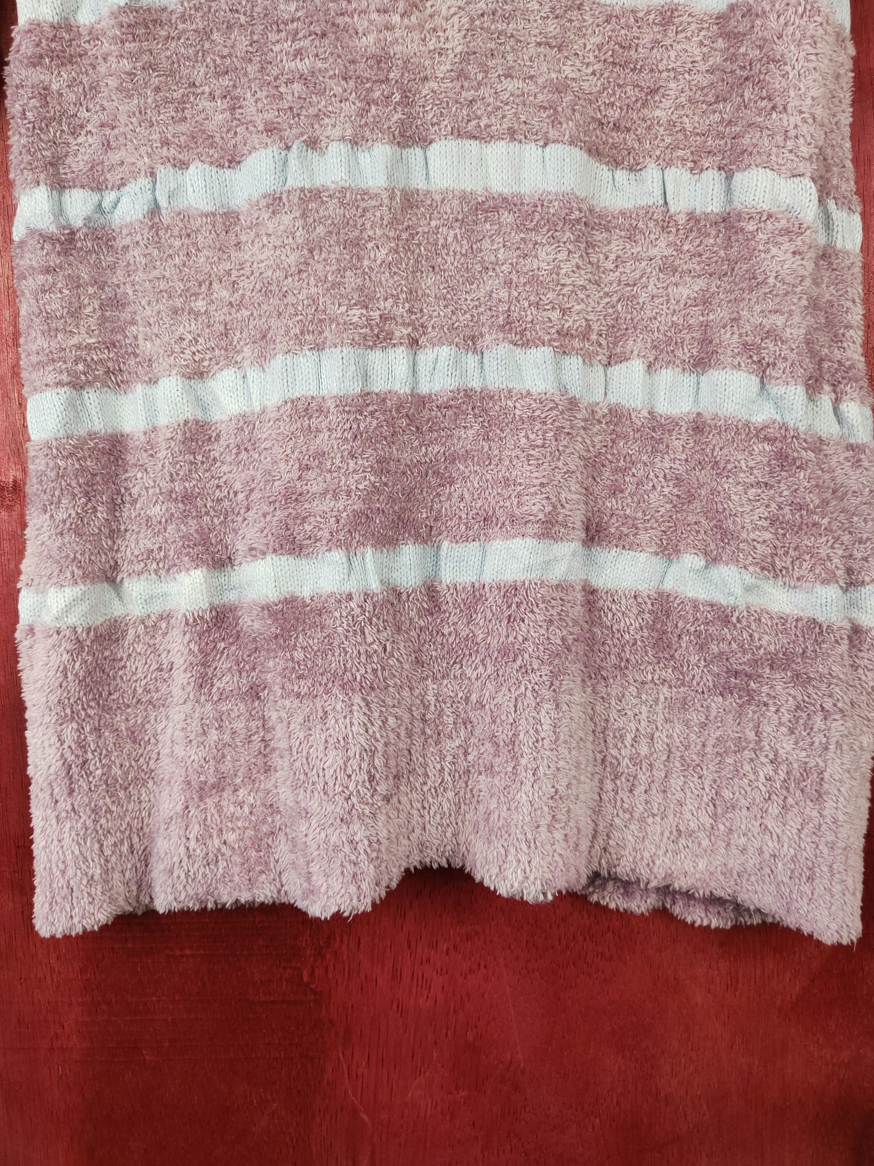 Japanese Brand × Other Afternoontea Wardrobe Purple Shag Shaggy Fur Knitwear #S371 Size M / US 6-8 / IT 42-44 - 5 Thumbnail