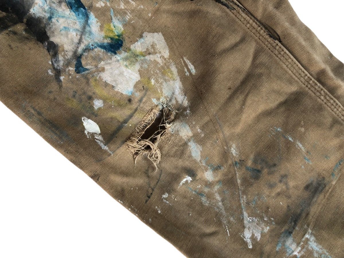 Carhartt × Japanese Brand × Vintage 💥Mega Rare!!!⚡️Carhatt Custom Painted Carpenters Size US 32 / EU 48 - 5 Thumbnail