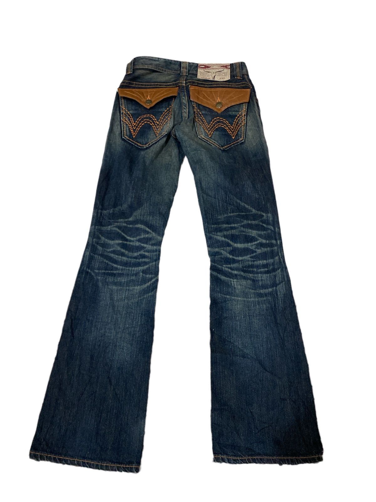 Rusty XV Edwin Exclusive Vintage Distressed Denim Pants