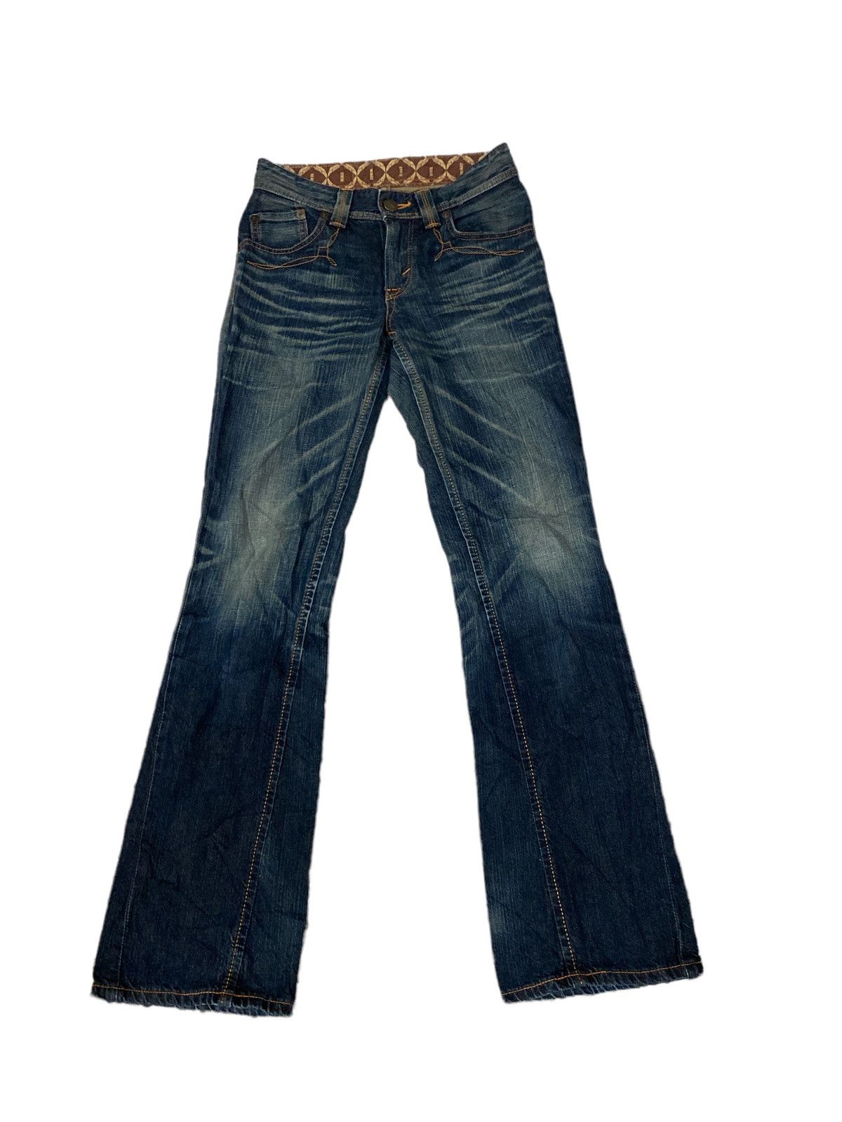Rusty XV Edwin Exclusive Vintage Distressed Denim Pants