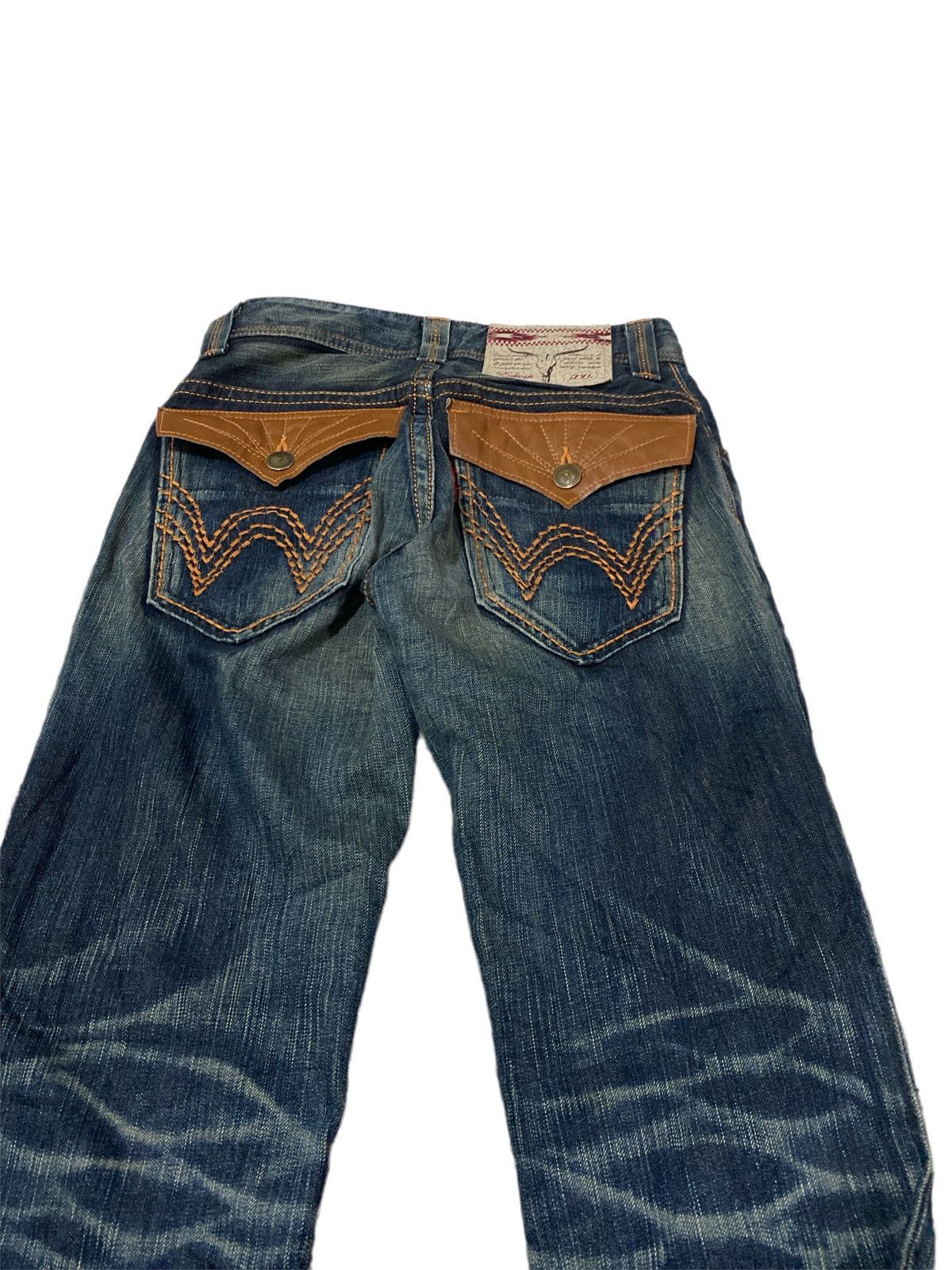 Rusty XV Edwin Exclusive Vintage Distressed Denim Pants