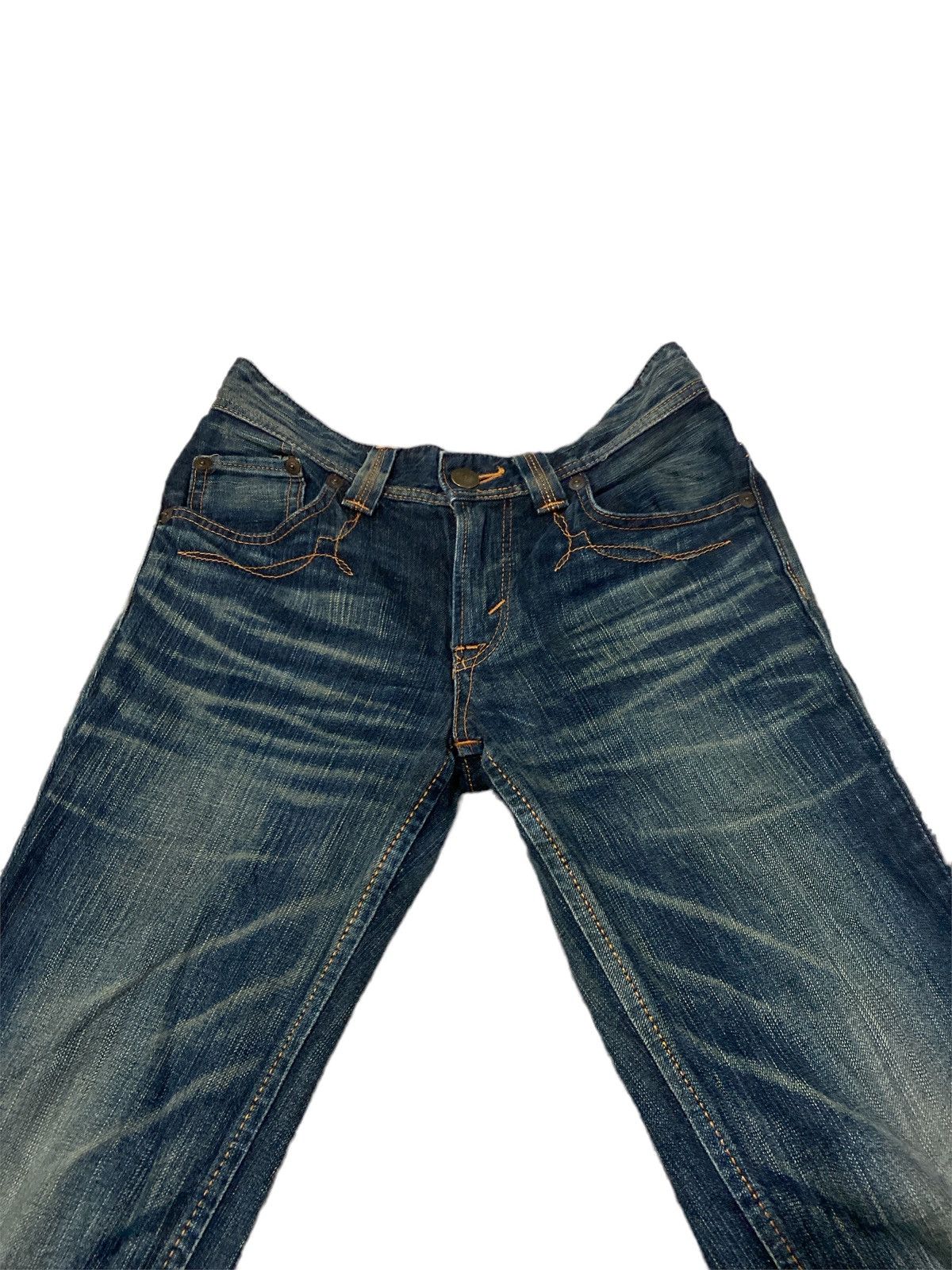 Rusty XV Edwin Exclusive Vintage Distressed Denim Pants